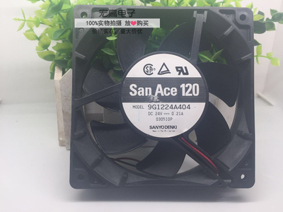 三洋12025 24V风扇9G1224A4D01/A404/A408/A402 9G1224G4D01/M401