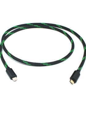 适用shure舒尔MV5/51/7/88话麦克风筒线苹果手机lighting接口数据