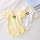 竹节纯棉背心包屁连体衣爬服 超薄款 外贸新生婴儿宝宝短袖 哈衣夏季