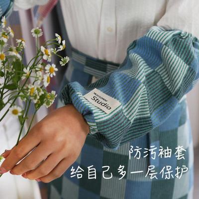 韩式ins风秋冬家居防污袖套