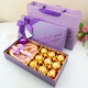 情人节送礼物创意德芙巧克力礼盒卡通糖果生日礼物送女友闺蜜生日