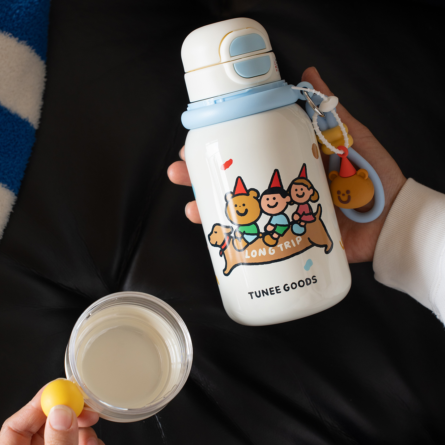 316保温杯女生高颜值吸管水杯