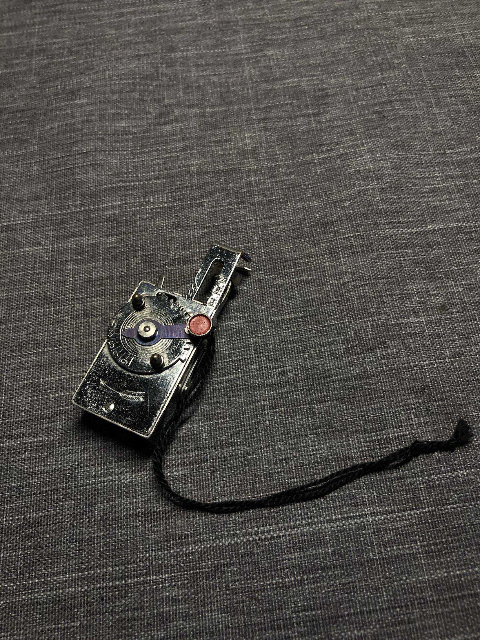 德产银色自拍机配合快门线使用的旁轴和大画幅相机可用 包邮