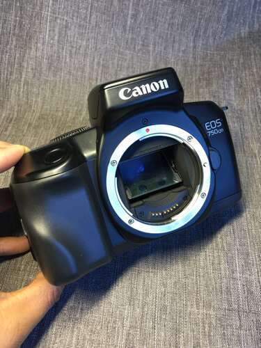 canon佳能750qd 胶片单反机身成色好功能好取景框透亮片仓干净