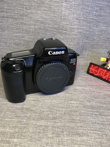 canon佳能eos1000fn135胶片胶卷单反机身成色新功能好取景框透亮