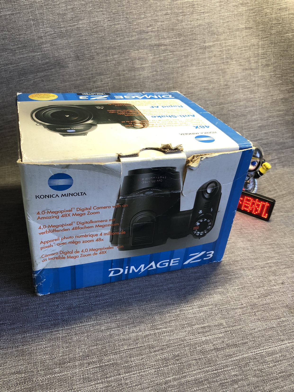 柯美dimage z3箱说全ccd变焦数码相机成色新功能好成像复古怀旧