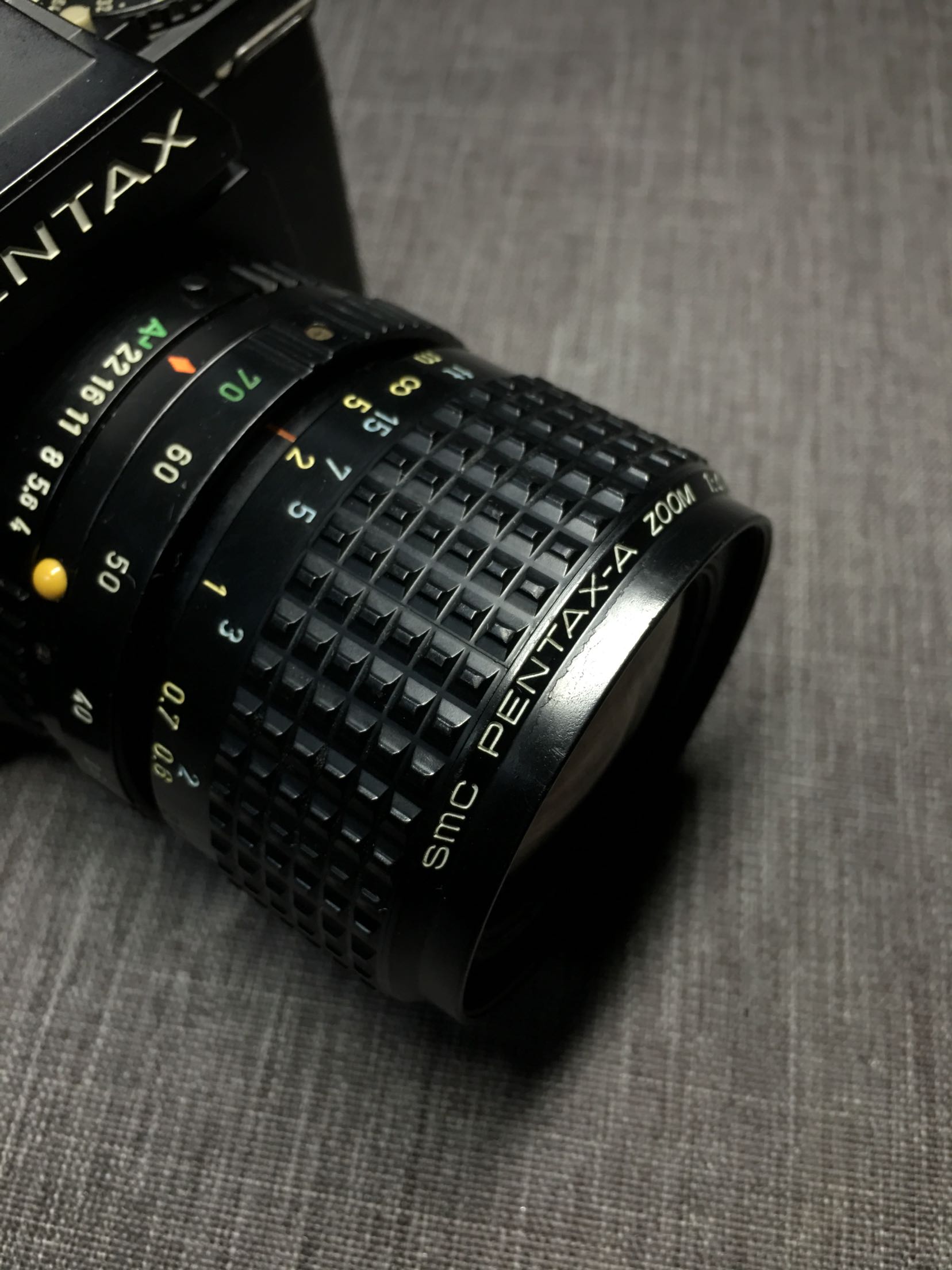 pentax-a zoom 1:4 35-70变焦恒定光圈镜头功能好镜片好送机身-封面