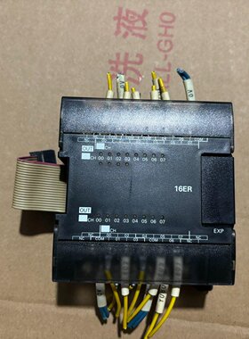 欧姆龙PLC扩展模块CP1W16ER成色如图功能正常议价