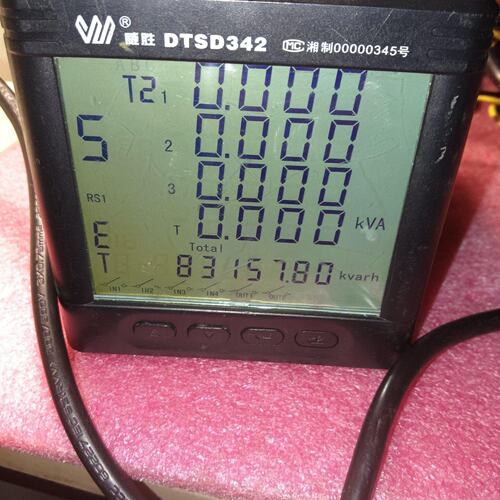 威胜DTSD342三相四线电子式多功能电能表无拆无修没议价