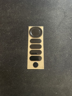 罗技G304 G305鼠标全新脚贴