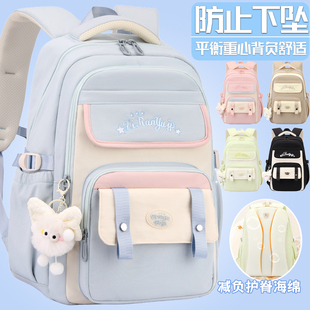 2026年新款学生书包女生初中生大容量三到六年级减负护脊双肩包
