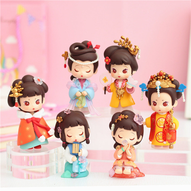 正品青壹坊cindy梦红楼盲盒红楼梦林黛玉潮玩手办摆件可爱礼物