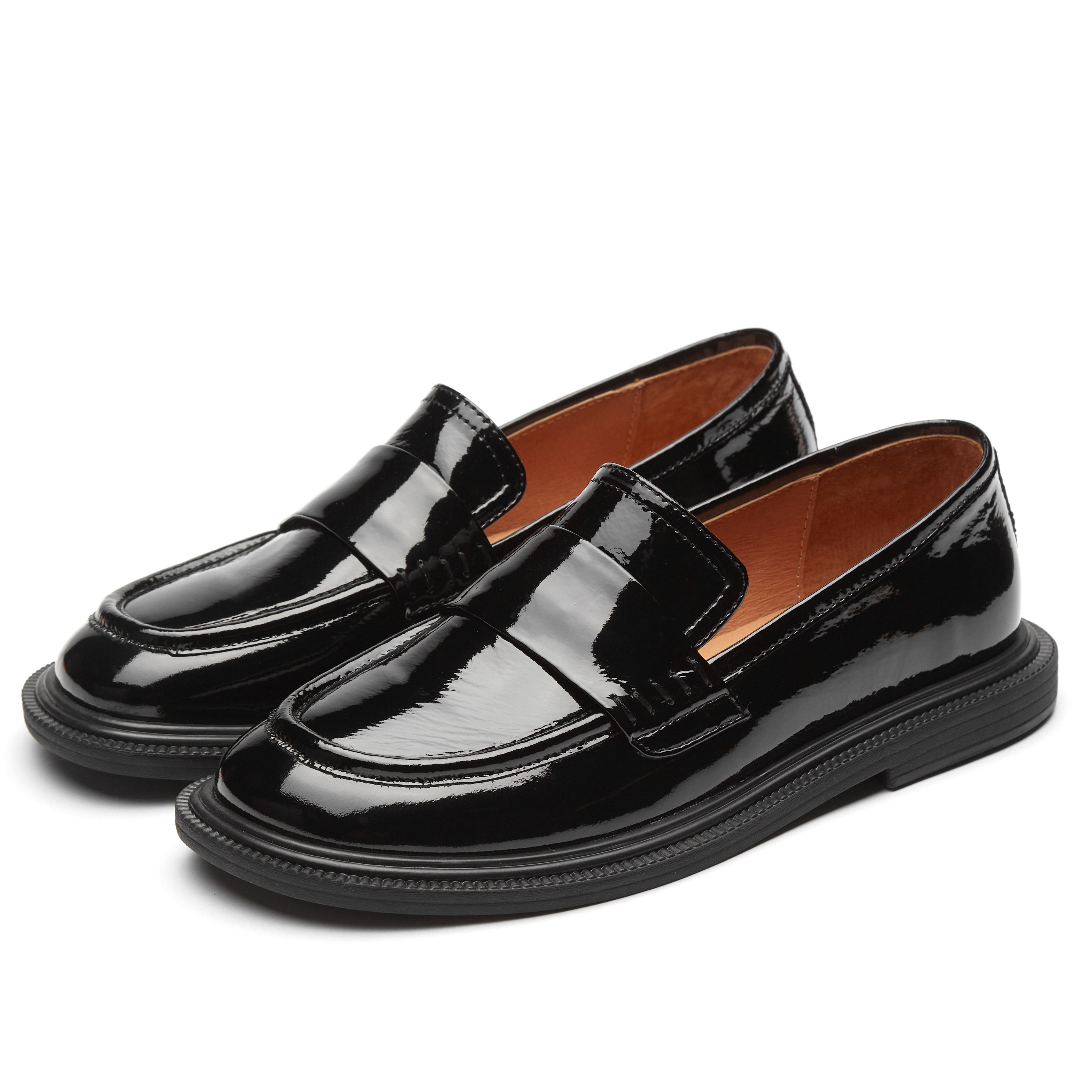 西村名物微瑕春夏款学院风小皮鞋女日系jk制服鞋平底乐福鞋11151