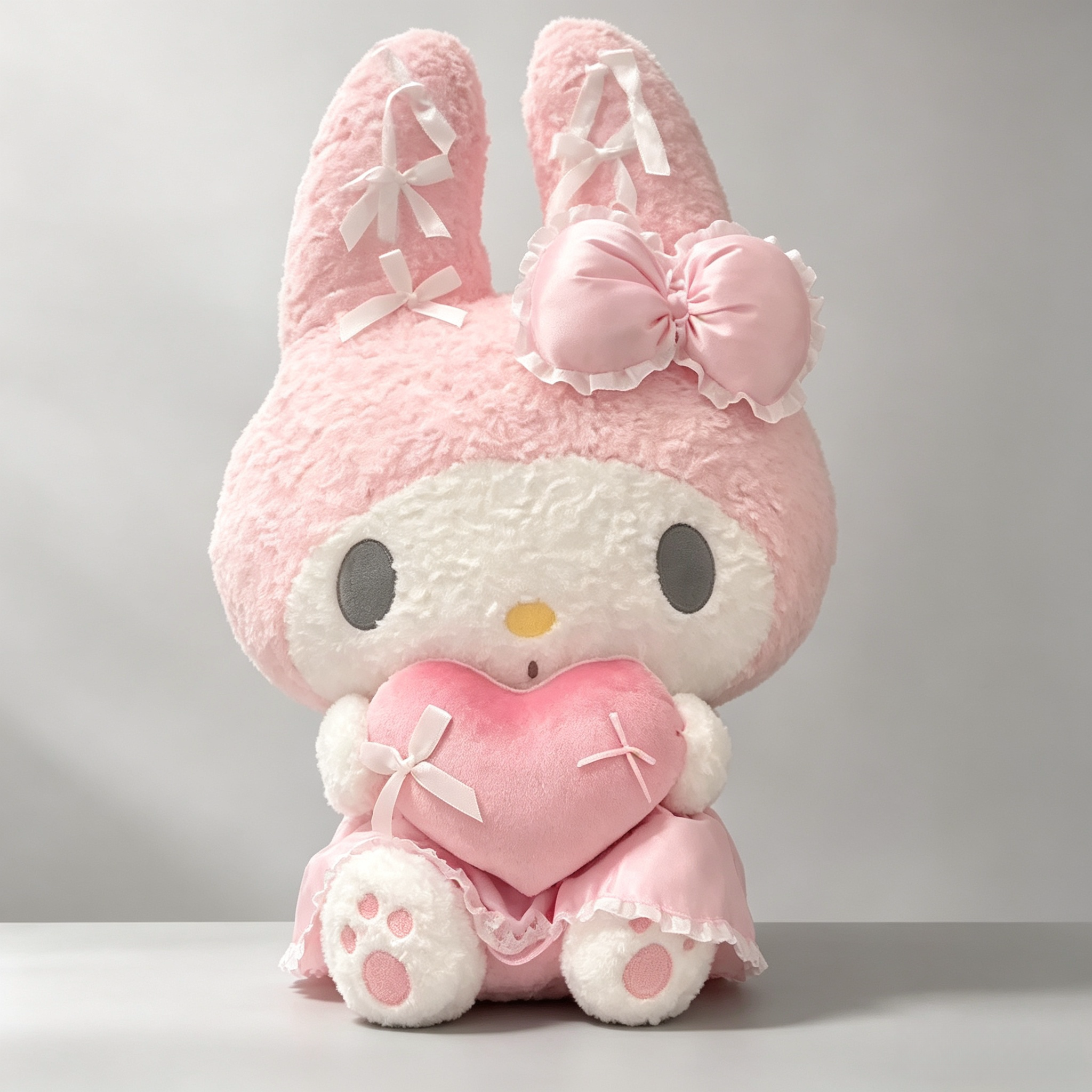 美乐蒂毛绒公仔玩偶可爱少女心礼物潮玩包挂粉色爱心HelloKitty