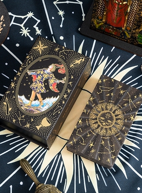 塔罗牌正版普及韦特经典卡牌典藏烫金PVC初学者推荐78张专业全套