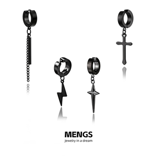 钛钢耳夹新款男女个性设计高级感无需耳洞耳饰饰品