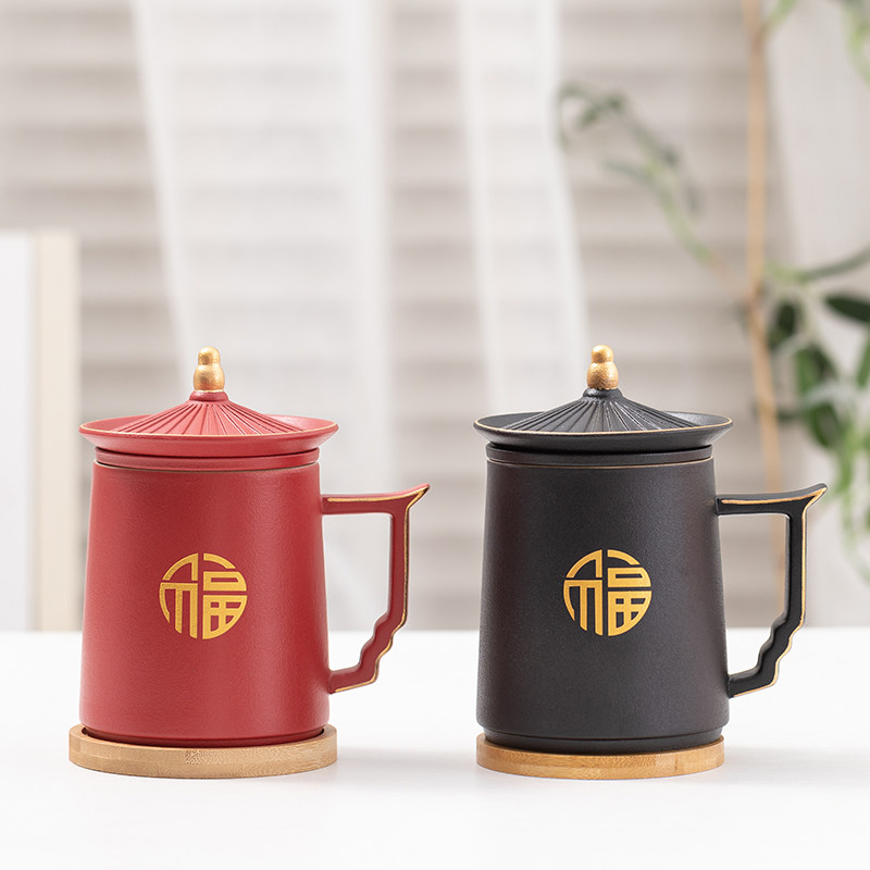 陶瓷简约磨砂马克杯福私人定制杯图片