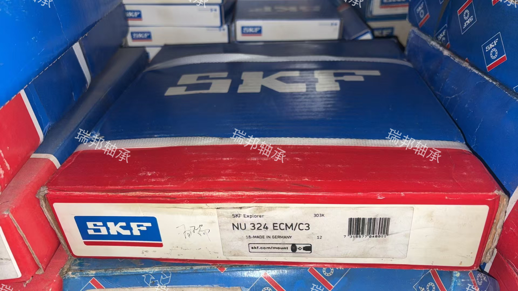 进口SKF圆柱滚子轴承NU 321 322 324 326 328 330ECJ/ECM/ECP