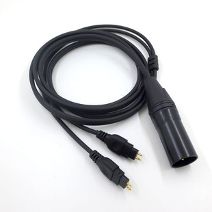 适用于森海平衡线hd600 hd650 hd660s hd580耳机升级线XLR卡侬线