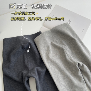 加绒加厚外穿显瘦保暖打底裤 Kbra企鹅绒高腰收腹提臀裤 女秋冬新款