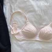 Kbra法式 蕾丝内衣女细肩带小胸聚拢女士胸罩无痕上托无钢圈文胸