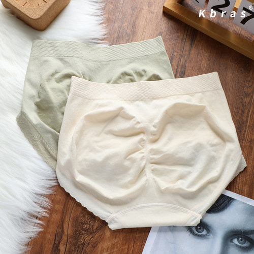 Kbra日本3D蜜桃臀中腰收腹内裤