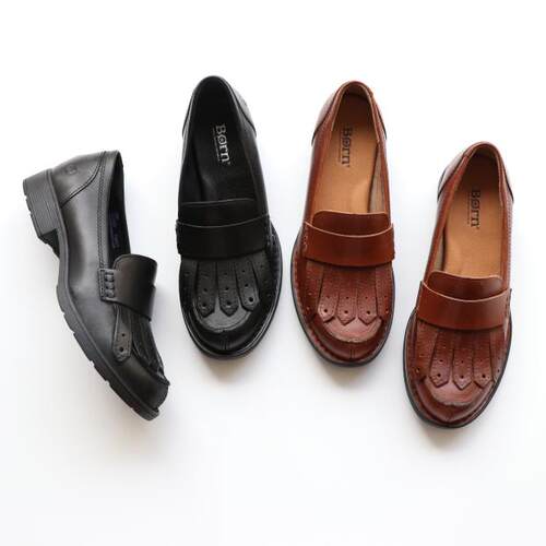 牛皮流苏复古风养脚乐福鞋力荐款