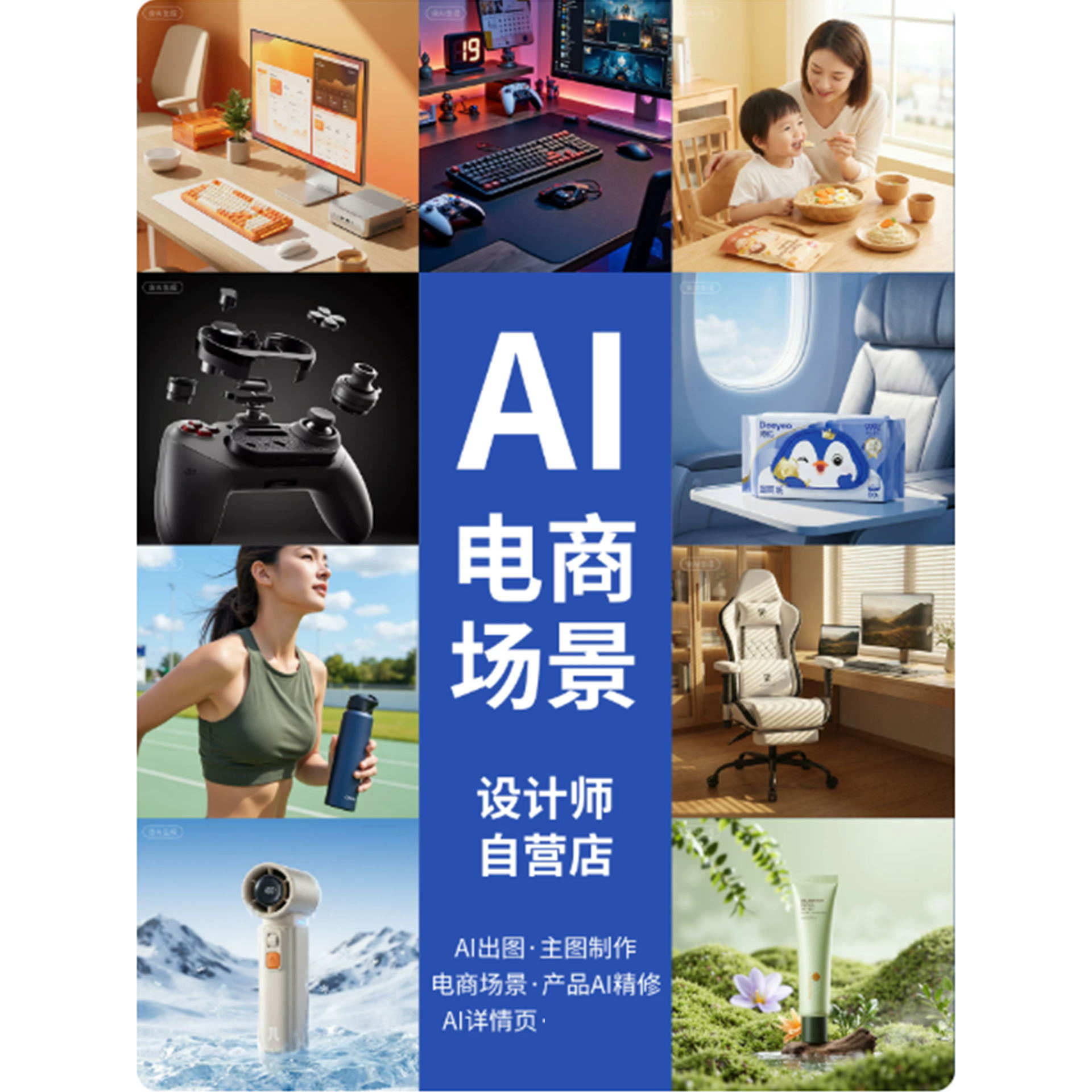 ai设计出图电商主图生成图片商其它设计服务
