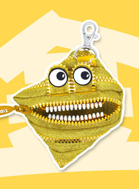 ZIPIT金蟒小挂包AirPods怪兽拉链包卡通挂饰零钱收纳包创意礼物S