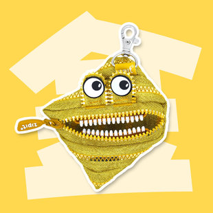 ZIPIT金蟒小挂包AirPods怪兽拉链包卡通挂饰零钱收纳包创意礼物S