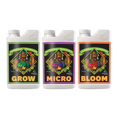 Advanced Nutrients pH Perfect 植物生长肥料开花朵基础套营养液