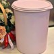 10L裸粉色冷藏保鲜干货圆桶 海