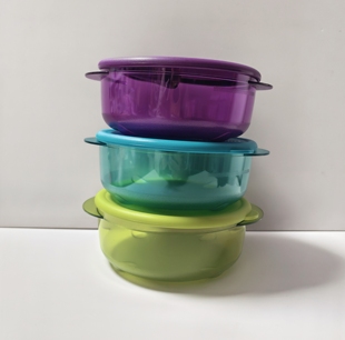 海 冷冻 600ml彩色欢宴保鲜盒 干货 微波 冷藏