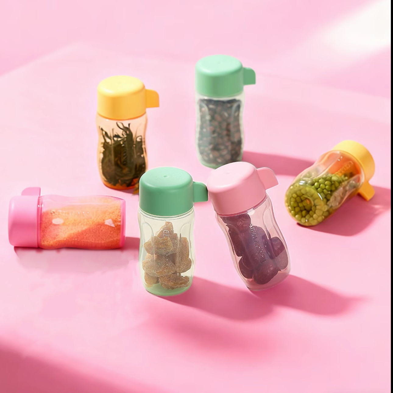 特百惠国产小萌瓶 90ml迷你依可瓶分装果汁调料外出便携水杯正品