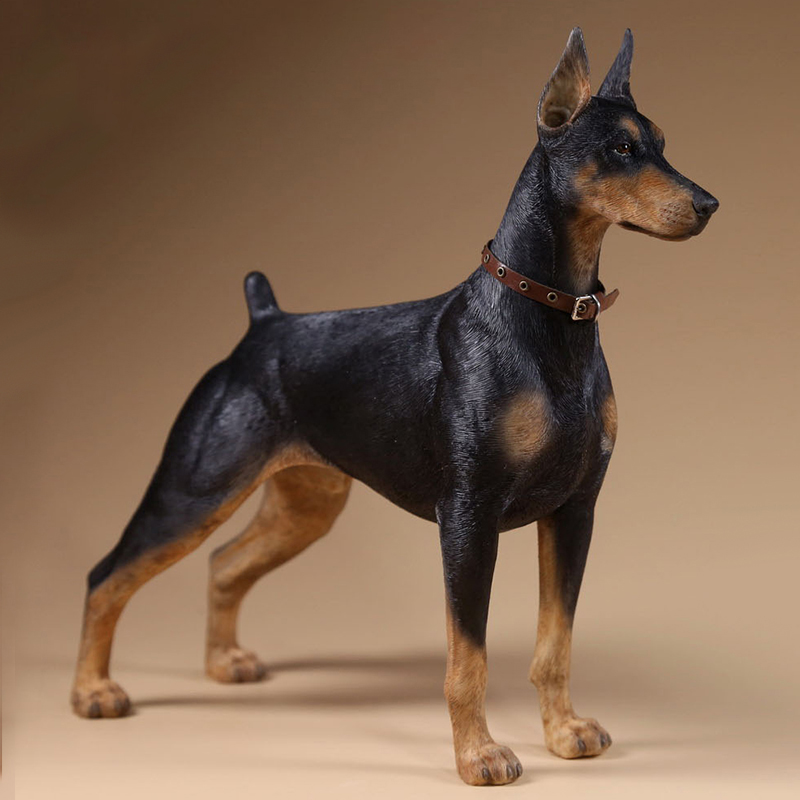 【JXK】杜宾犬模型手办