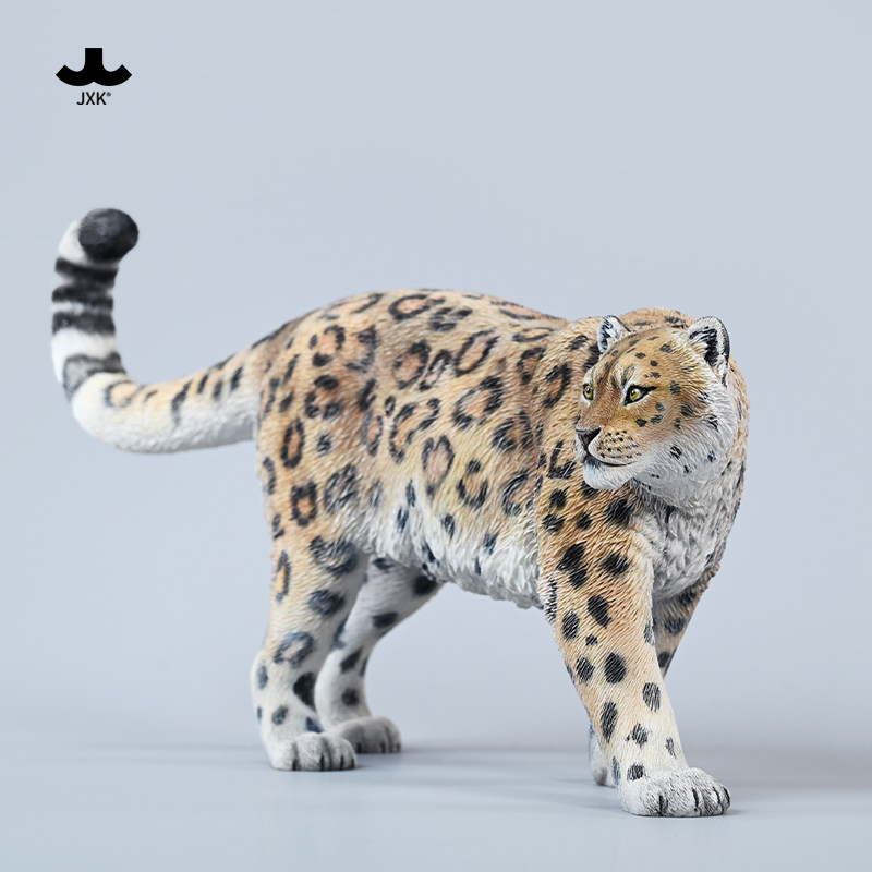 【JXK官方正品】金钱豹雪豹摆件图片