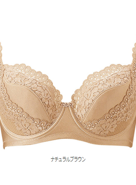 日本代购直邮 香罗奈charle正品 大胸缩胸显小侧收文胸胸罩