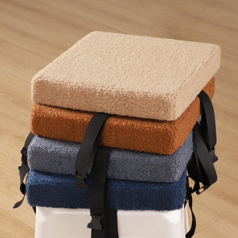 泰迪绒乳胶棉服装厂学生防滑坐垫