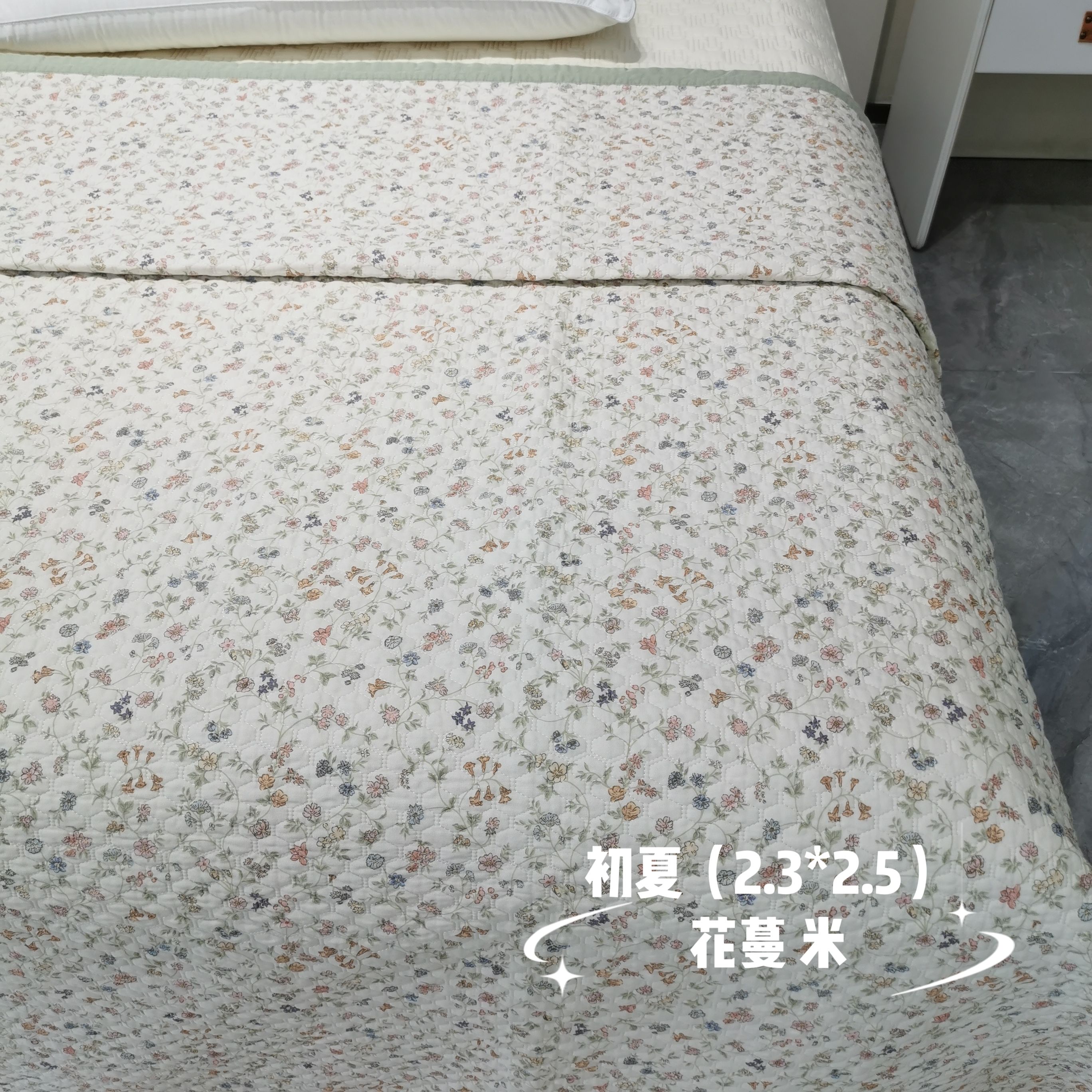 特价天丝红知了初夏床盖一面天丝一面水洗棉2.3×2.5米红知了初夏