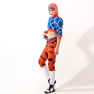 米斯达cos毛衣帽子裤子cosplay套装动漫周边二次元衣服JOJO奇妙冒