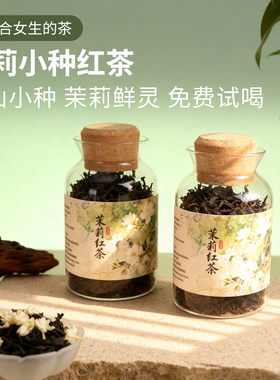 茉莉红茶武夷山特产级正品高山小种红茶新茶茉莉花茶清香型自己喝