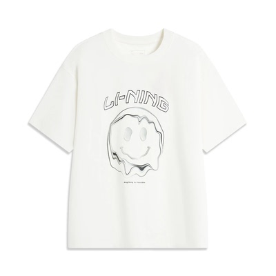 李宁春夏款卡通笑脸上衣