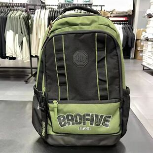 李宁双肩包男款日用通勤背包休闲百搭时尚运动双肩背包ABSU551