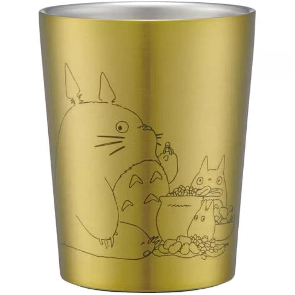 全新现货 日本斯凯达 不锈钢保温保冷真空隔热马克杯240ml 龙猫