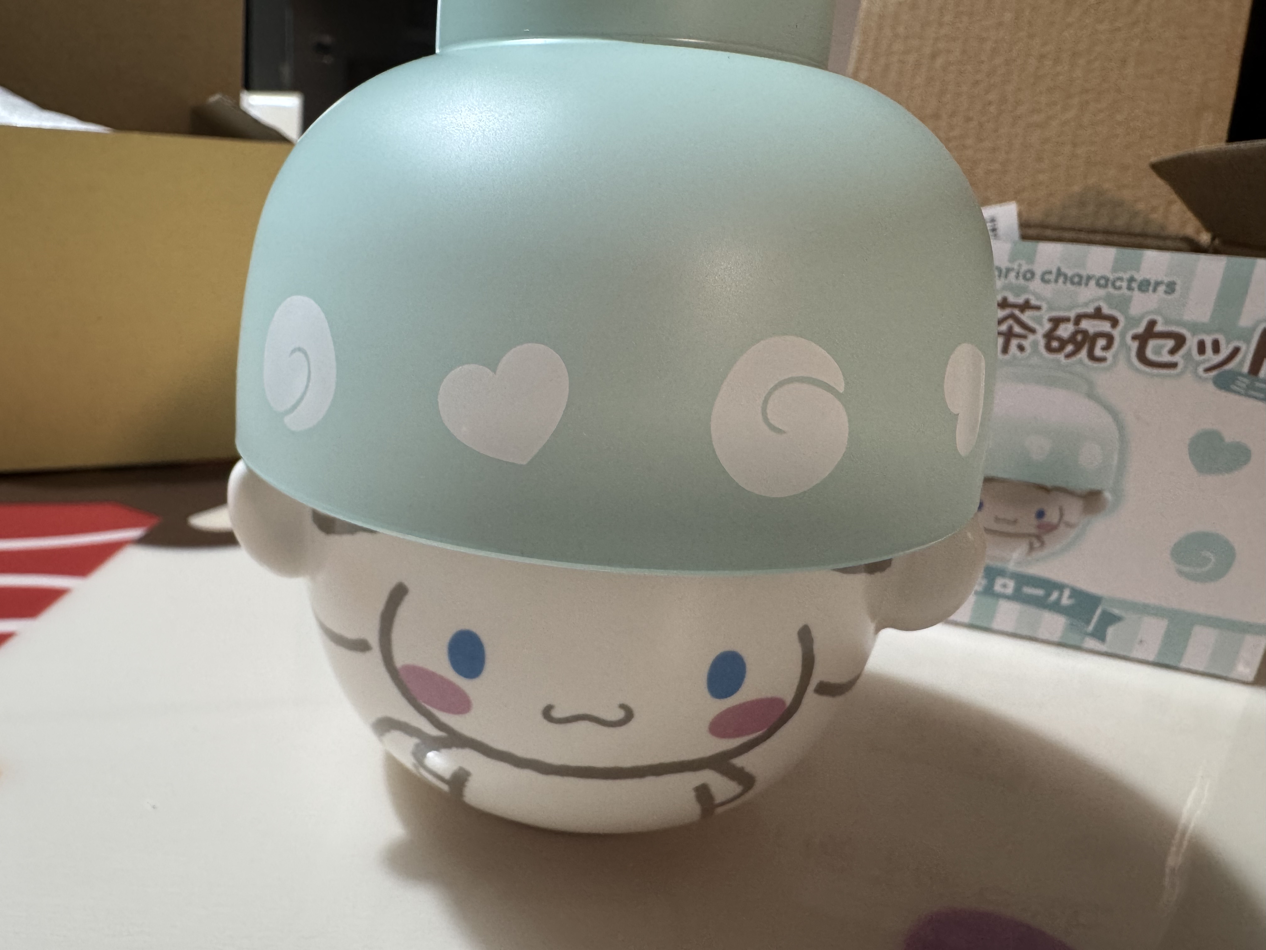 全新现货 日本Sanrio 三丽鸥 日式汤碗套装 玉桂狗 1套 树脂+瓷器