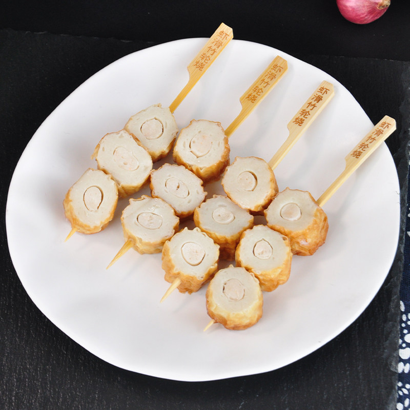 虾滑竹轮烧日式关东煮火锅食材便利店麻辣烫鱼丸鱼滑丸子