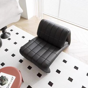 意式沙发椅巴塞罗那躺椅卧室拳头椅沙发高端阳台单椅北欧折叠款