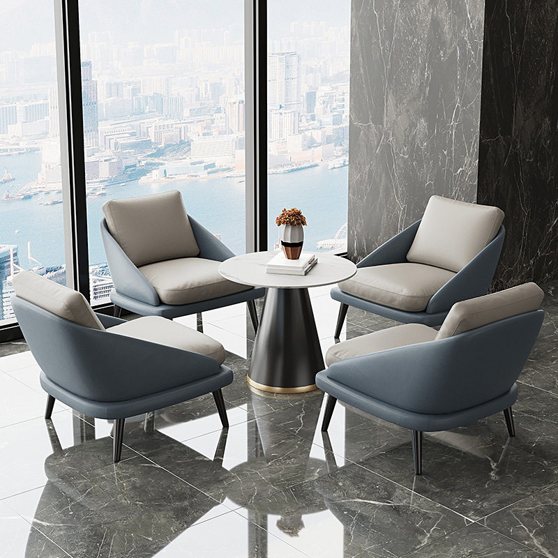 轻奢沙发椅酒店办公室商务会客单人椅售楼处接待洽谈沙发桌椅组合,住宅家具,沙发椅,淘宝优惠券,粉丝福利购,淘宝优惠卷