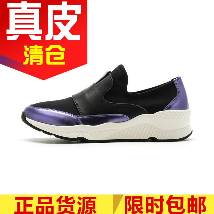 套脚鞋子深口小坡跟柔软鞋子