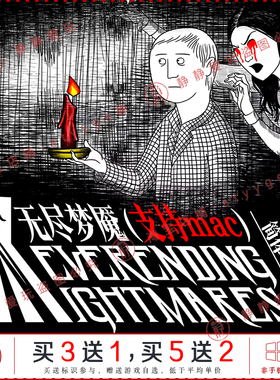 无尽梦魇 中文pc/Mac游戏 Neverending Nightmares互动恐怖冒险